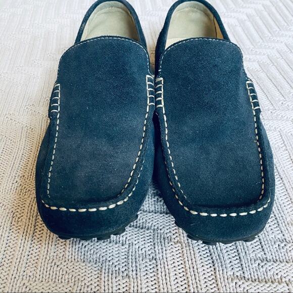 Geox navy Respira driving loafer, size 8
